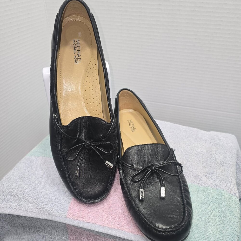 MICHAEL Michael Kors Sutton Leather Moccasin